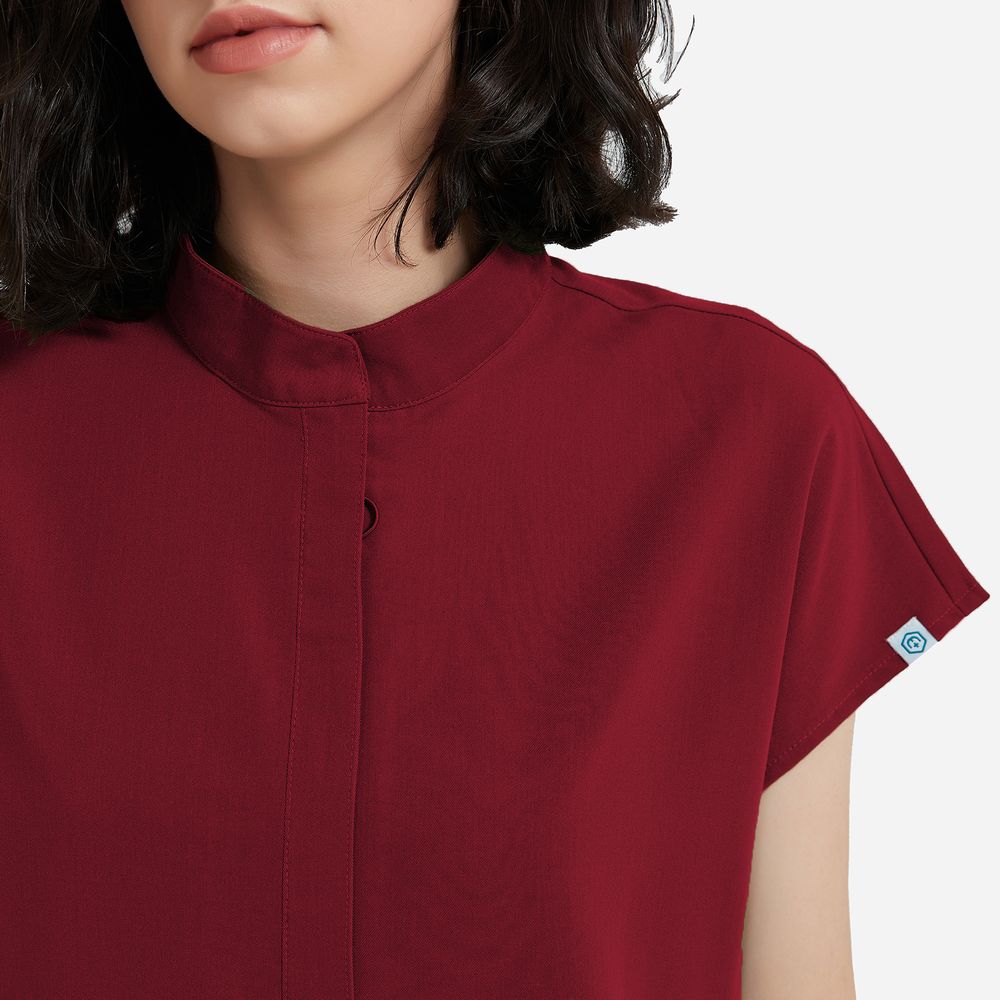 Avant Burgundy Scrubs In Sale — voir 3