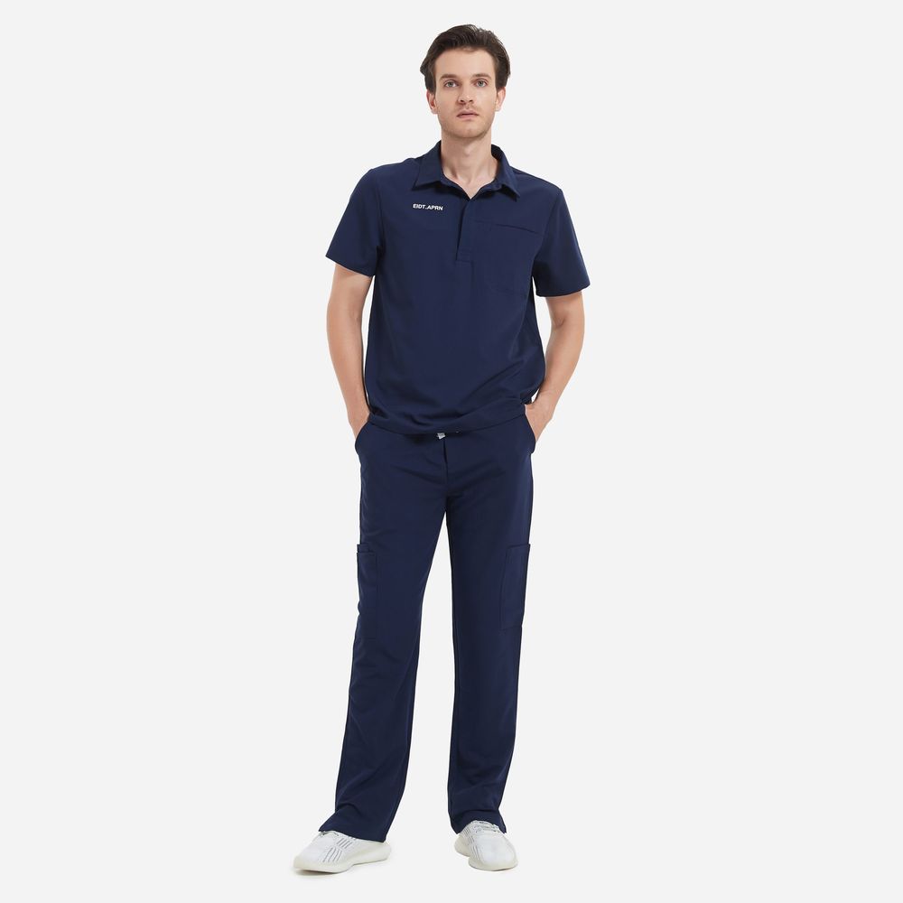 Dune Navy Blue Scrubs Set