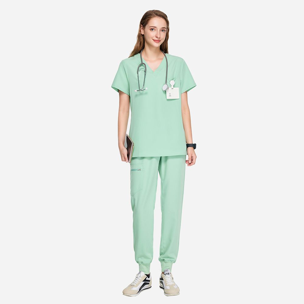 Ellisa Jogger Scrubs Set