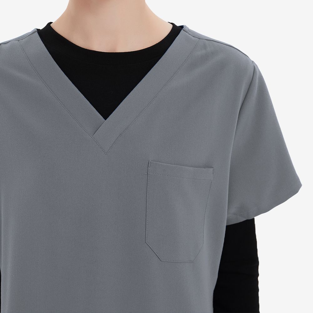 Ellisa Melange Greys Anatomy Scrubs — view 1
