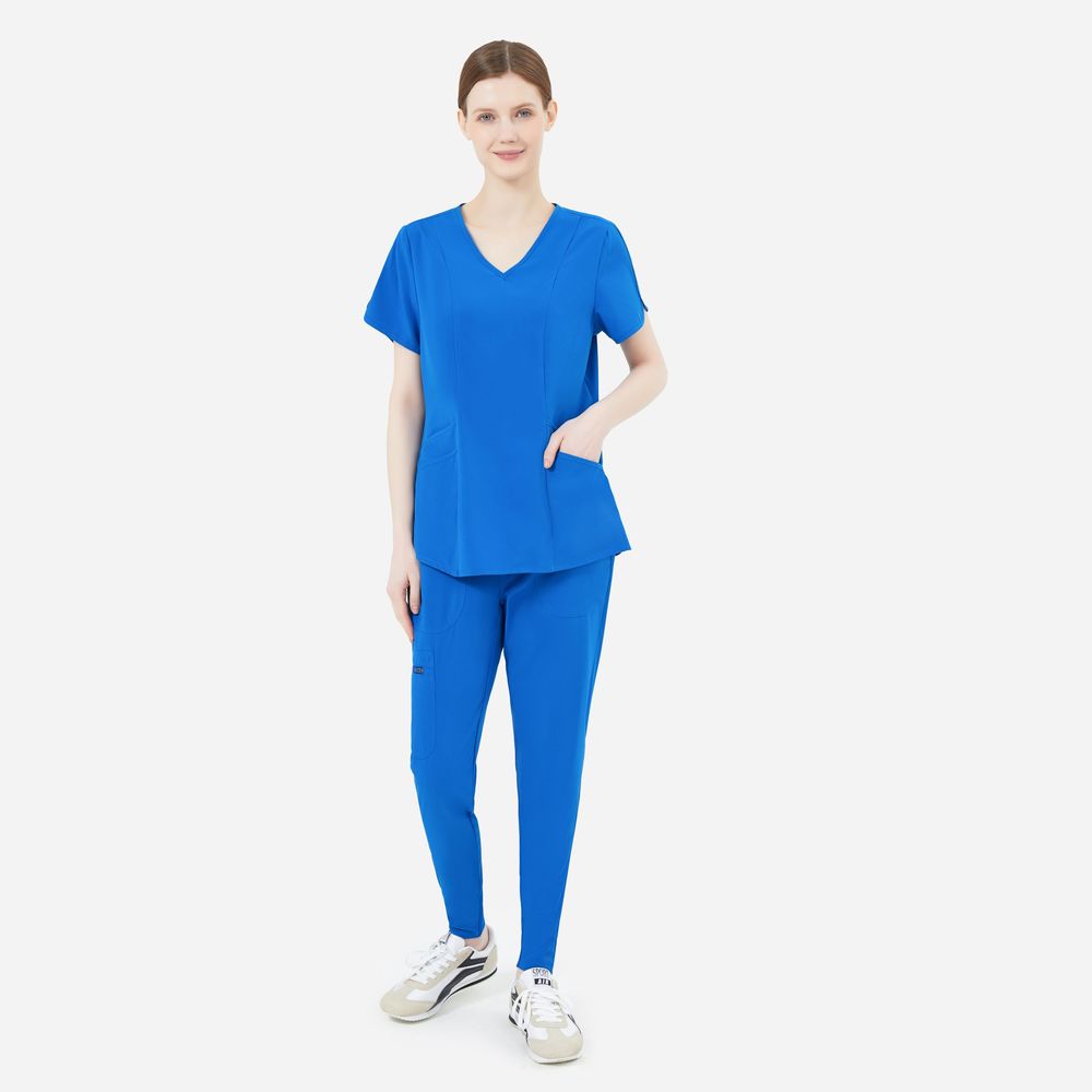 EVA Stylish Scrubs Set — voir 1