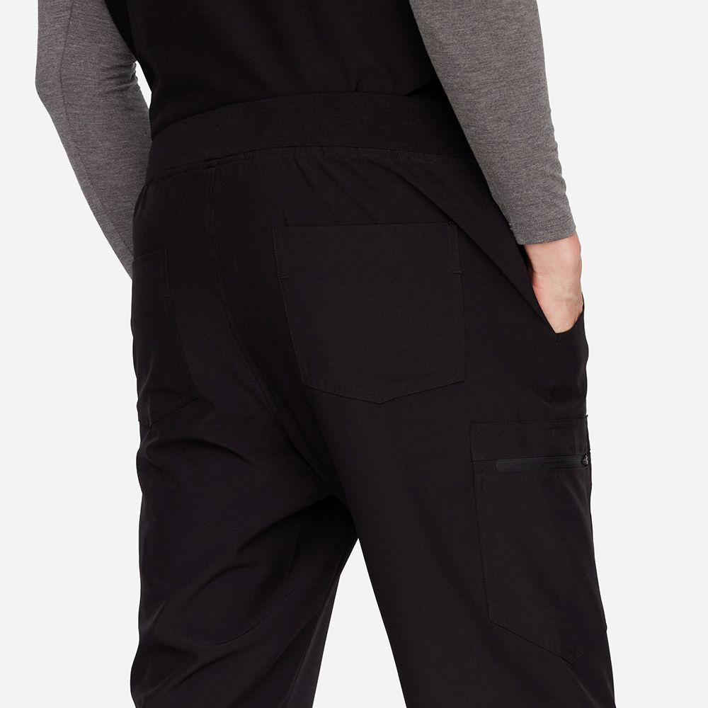 Louis 309 TS™ Black Scrubs For Men — vue 2