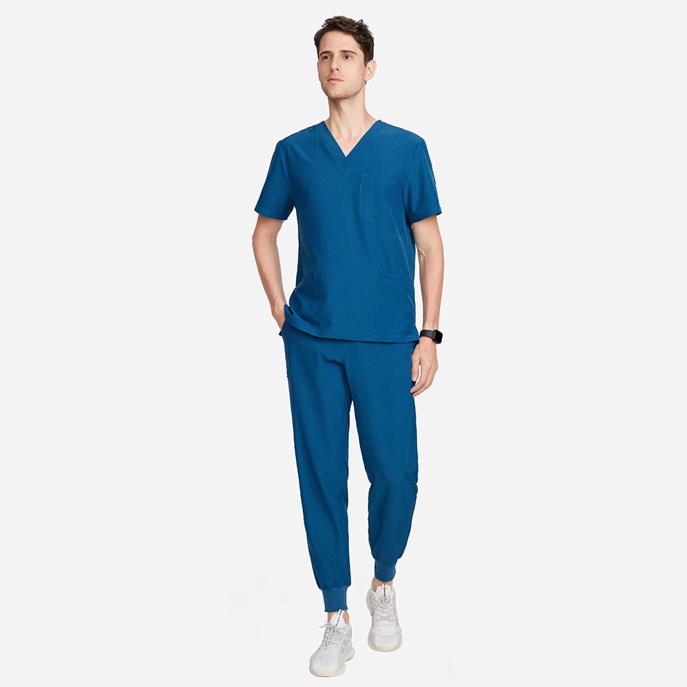 Louis Caribbean Blue Scrubs Mens