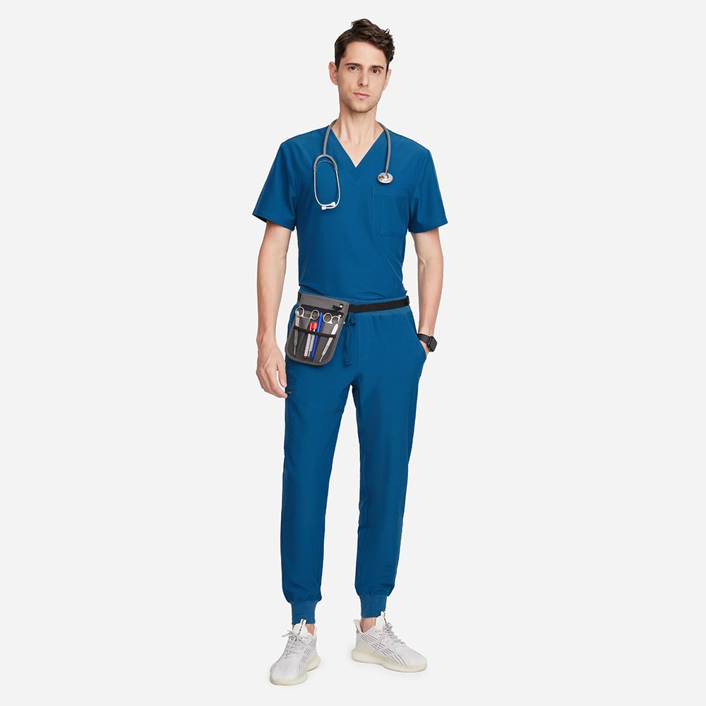 Louis Caribbean Blue Scrubs Mens — voir 3