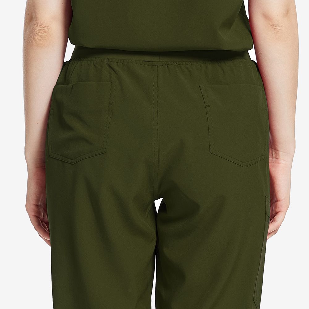 Valiant Tea Leaf Olive Green Scrubs Supplier — view 2