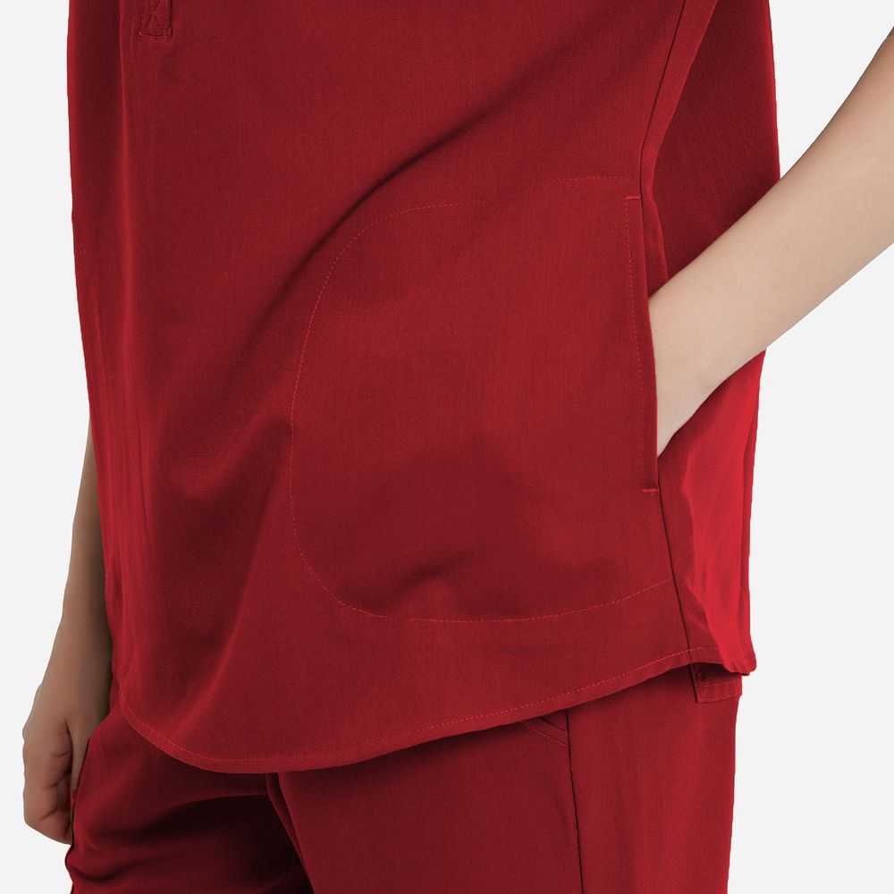 Avant Medical Red Scrubs Manufacturer — view 2