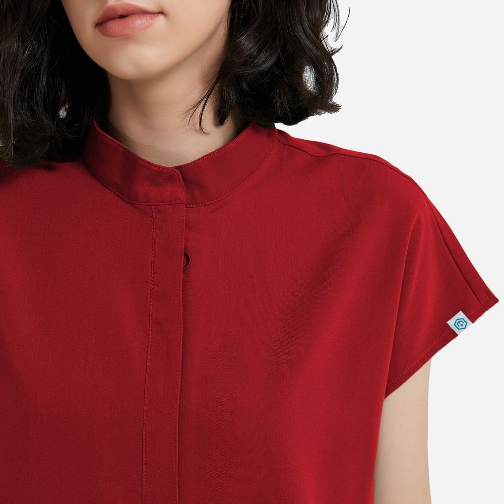 Avant Medical Red Scrubs Manufacturer — view 3