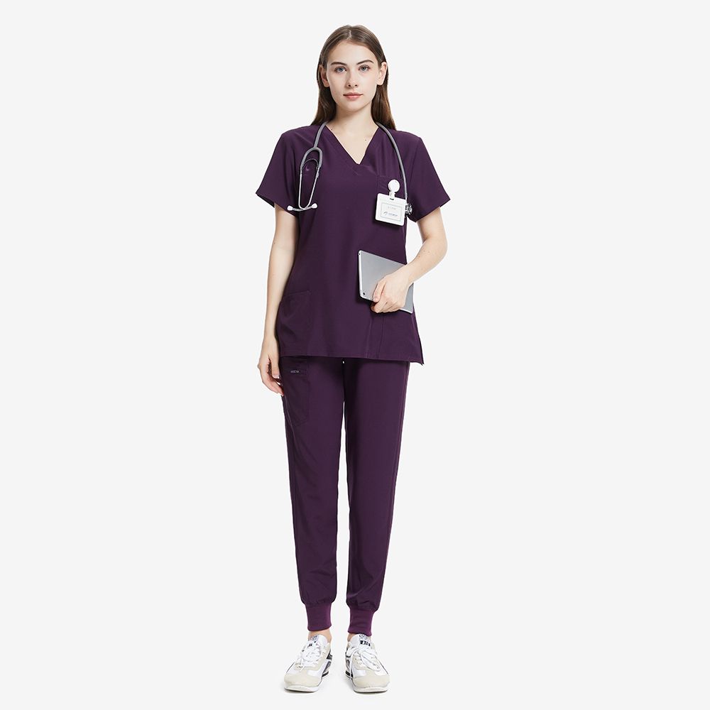Valiant Dark Purple Scrubs 309 TS™ — view 1
