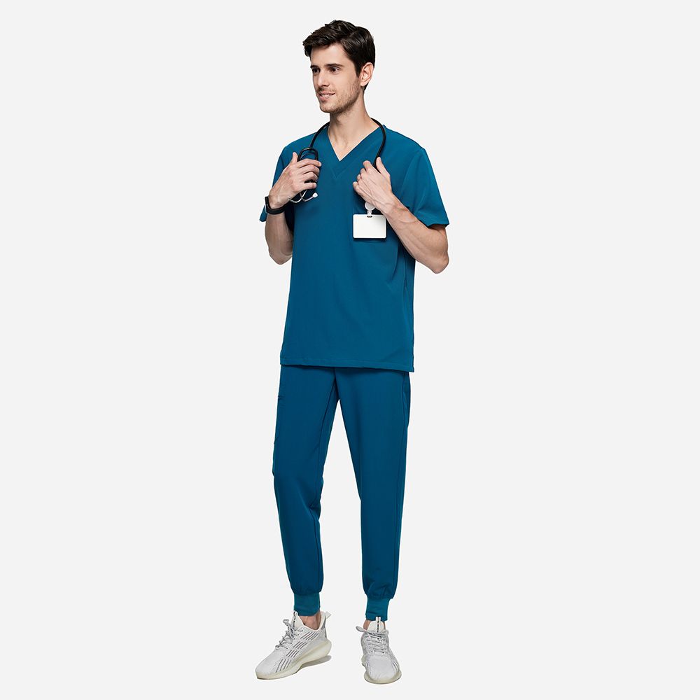 Virtis Caribbean Mens Scrub Tops — voir 2