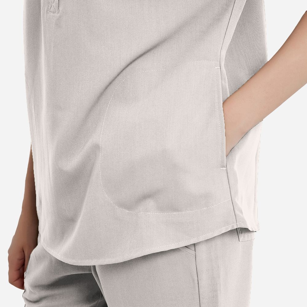 White Scrubs Avant Set Wholesale Price — view 2
