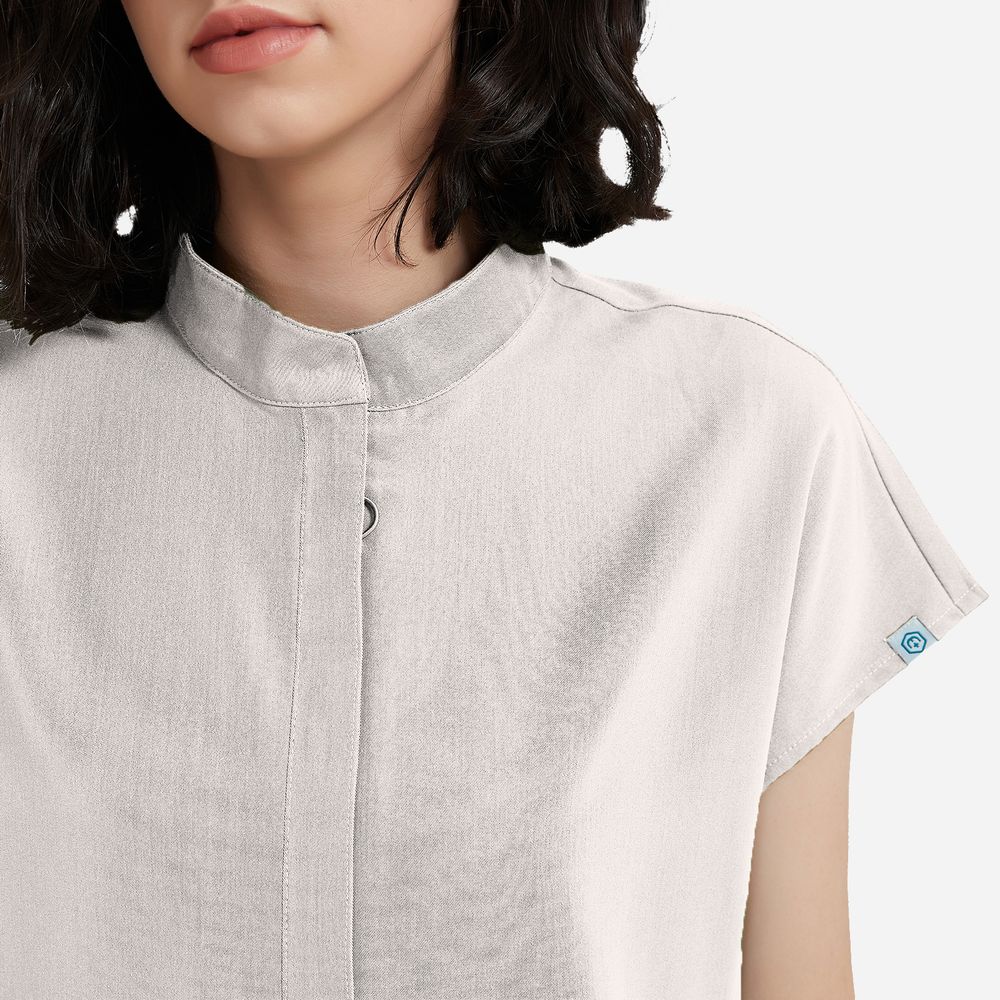 White Scrubs Avant Set Wholesale Price — view 3